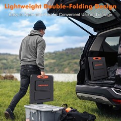 N-Type 16BB 100W Portable Solar Panel 18V Mono ETFE Foldable Solar Panel,25% …