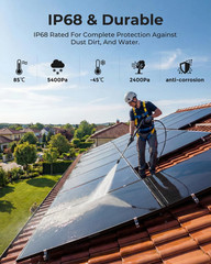400W Solar Panel, 2 Pack 200 Watt N-Type 12V for Off-Grid Systems | N-Type 16BB