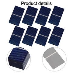 For Solar Panel Array Pack of 100 Polycrystalline Silicon Cells at Low Voltage