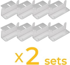 Lightweight & Sturdy Solar Mounting Z Brackets – Ideal for Boats & Trailers