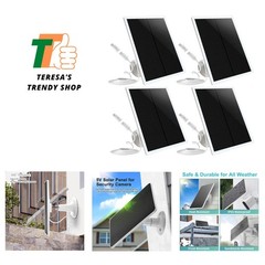 360-Degree Adjustable Solar Panel Charger for Arlo Essential/Spotlight Cameras
