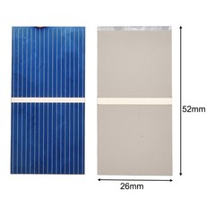 Lightweight Polycrystalline for mini For Solar Cells Pack of 100 for Easy Use