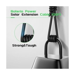 Bateria Power Solar Panel Cable 100FT Solar Extension Cable, 10AWG (6mm²) T