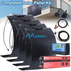Complete Solar Panel Kit Solar 5000W Power Generator Car Boat Home Grid System