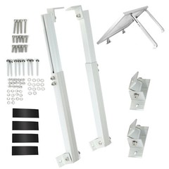 Adjustable Solar Panel Mount Brackets For RV Roof Boat Shed Any Flat Surface
