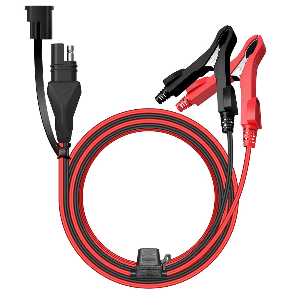 Waterproof SAE Alligator Clips Cable, SAE Plug to Battery Clamp Cord with 10A…