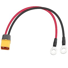 XT60 to O Ring Terminal Cable,14AWG XT60 Male to O Ring Terminals Extension