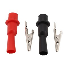 For Electrical Test For Alligator Clips Red and Black for Multimeter Connection