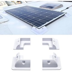 No Drill Solar Panel Mounting Brackets Easy Install Durable Universal Fit New