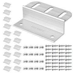 HULKNPE Z Brackets Solar Panel Mounting Kit (16 Pack) – Heavy Duty Corrosion-…