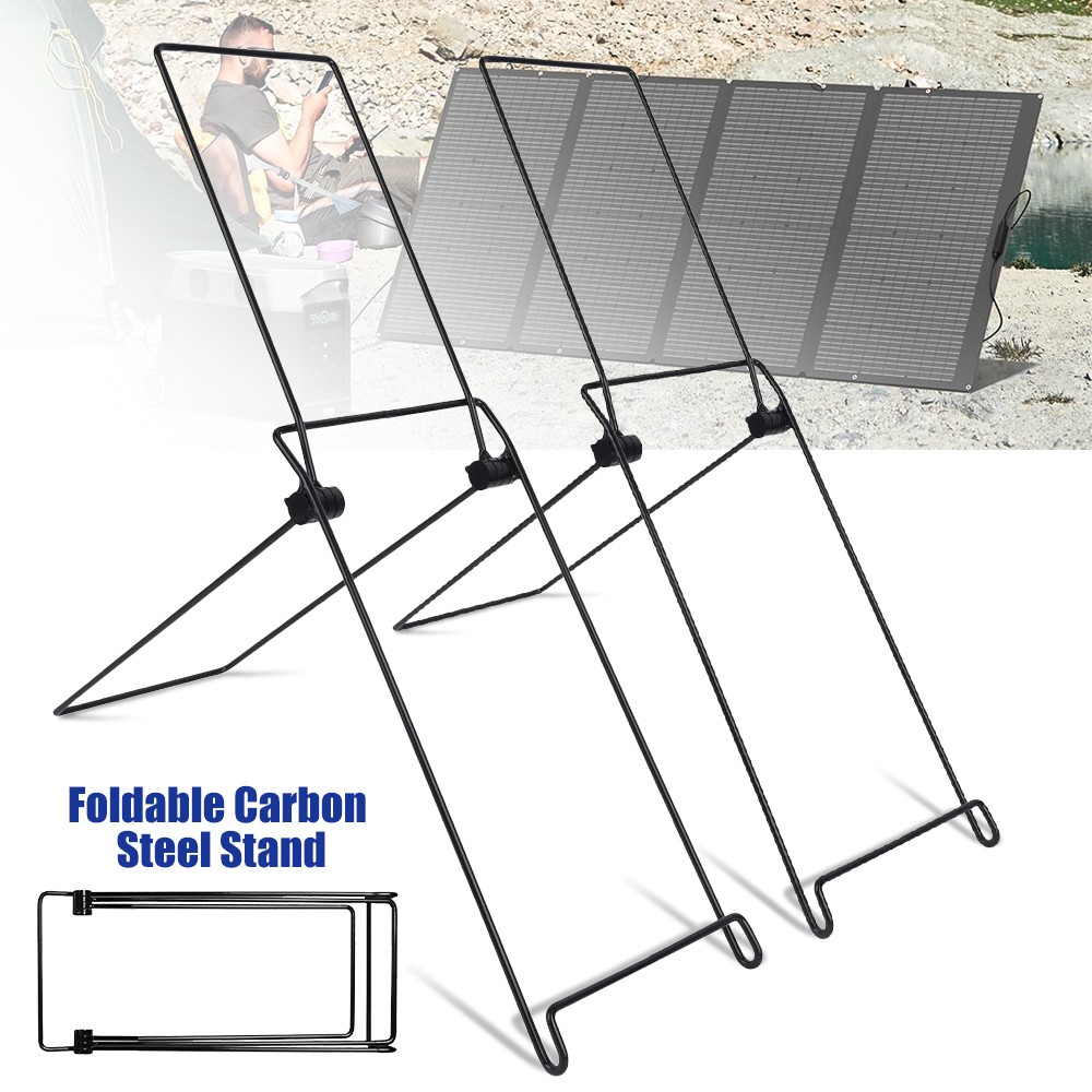 2/4x Adjustable Solar Panel RV Tilt Mount Brackets Flat Surface Frame for Roof