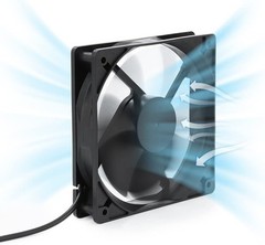 Compact 12W Solar Fan System with Rating for Small Outdoor Spaces