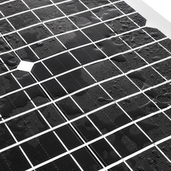 15000W Peak Solar System Kit 2pcs Flexible Panel DC12V/24V AC110V/220V Inverte