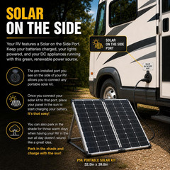 Go Power GP-PSK-130 130W Portable RV Solar Panel Kit – Folding Solar Panels with