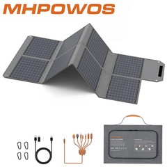 80W Solar Panel DC camping solar charger for Anker SOLIX C300 Power Bank Station