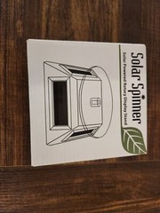 Solar Powered Rotary Display Stand | Solar Spinner | Perfect for Collectibles &
