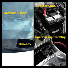 12V Solar Trickle Charger Panel for Car RV Boat Motorcycle – Waterproof Battery