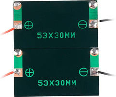 10Pcs 5V 30Ma Mini Solar Panels for Mini Solar Cells DIY Electric Toy Materials