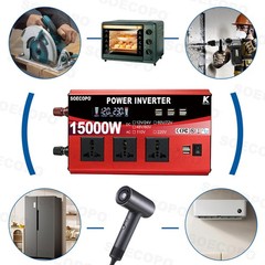 SOECOPO 15000W Peak Solar System Kit Flexible Panel 100A Controller