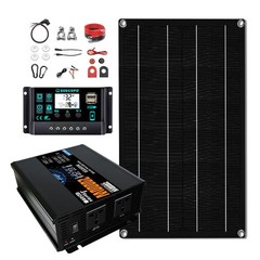 20000W Solar Power Inverter Kit | 800W Panel + Controller | 12V/24V to 110V/220V
