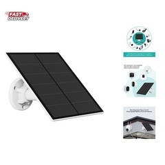 5W Solar Panel for Security Camera Outdoor, 5V USB Solar Panel Charger Compat…