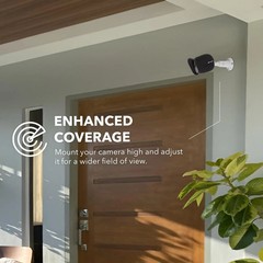 Wasserstein Adjustable Metal Wall Mount for Arlo Essential 3rd Gen/2nd/1st/Go 2/