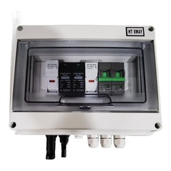 1 In 1 Out 600V PV Combiner Box IP65 For Protection for Residential Use