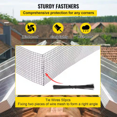 Solar Panel Bird Wire 8 In. X 98 Ft. Solar Panel Critter Guard Removable Garden