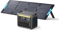C1000 Portable Power, 1800W (Peak 2400W) Solar Generator, Full Charge in 58 Min