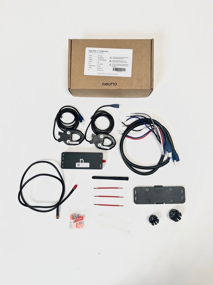 Tesla Neurio W2 Energy Meter Kit 200A CT Powerwall Solar 1112484-06-A