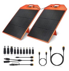 EL Solar 120W 18v Solar Panels – SP100BK1 Detachable Panels Brand New in the Box