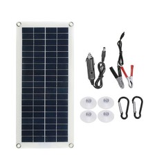 10W Solar Panel 18V Solar Cell Controller Solar Plate Kit for Phone RV Car1257