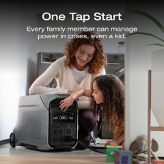 EcoFlow Delta Pro 3 Smart Extra Battery Backup 4096Wh Refurbish