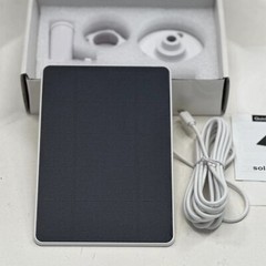 Solar Panel for Security Camera W/ Micro USB&USB-C Ports 9.8ft Cable Waterproof