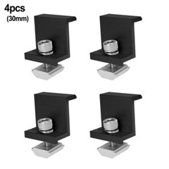 Solar Panel Support Clamp 4/10Pcs Medium Mounting PV Parts Photovoltaic
