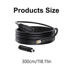 8mm Extension Cable for Solar Generator, DC7909 Solar Panel Cable Female to Male
