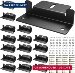 16 PCS Solar Panel Mounting Z Brackets,Lightweight Aluminum Solar Panel Mounting