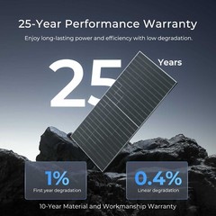 Renogy 2PCS Bifacial 590 Watt N-Type Monocrystalline Solar Panel High-Efficiency