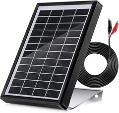 Sumind Solar Panel Charger for Feeder, 3.5W Panel Waterproof Solar Panel Battery