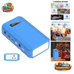 Compact 24000mAh Portable Power Station & Solar Generator for Outdoor Adventures