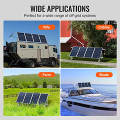 Solar Panel Mounting Brackets, 30°-60° Adjustable Multi-Pieces Solar Panel Brack