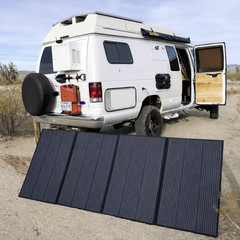 MHPOWOS Folding Solar Panel Camping for Bluetti AC180 Portable Power Station