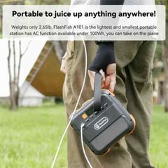 98Wh/26800mAh 120W Portable Power Station Mobile Supply Solar Generators Battery