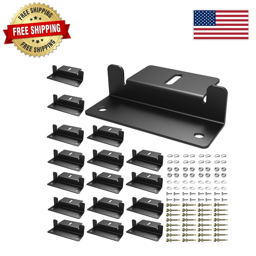Efficient 16-Piece Solar Panel Z Bracket Set – Ideal for RVs and Off-Grid Needs