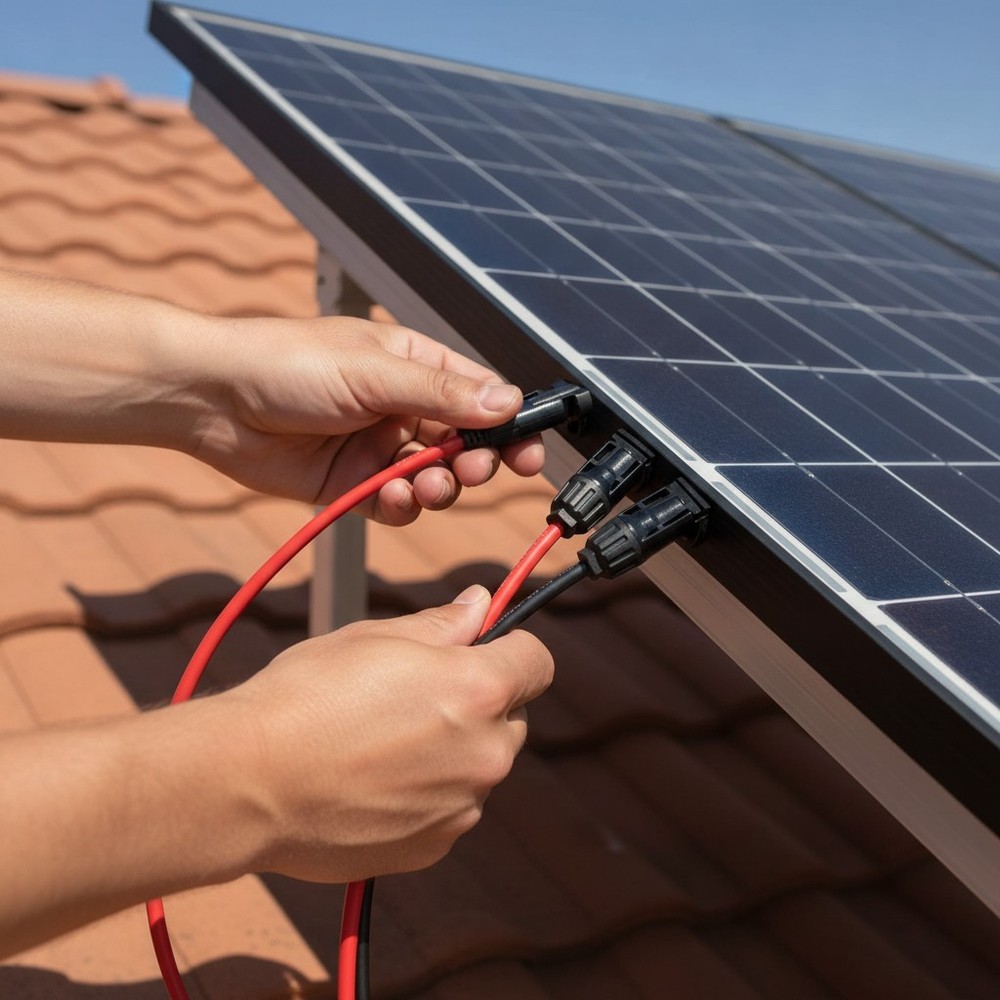 Y Branch Solar Panel Connectors – Durable Plug Tool Kit for Efficient Energy