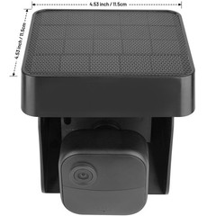 Solar Panel Charger for Blink Outdoor 4/XT3/XT2 Cameras, IP67 Weatherproof, 3300