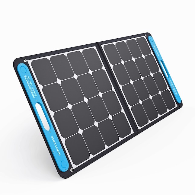 Geneverse SP1 Portable Solar Power Kit, 8mm Charge Port, One Panel, Refurbished