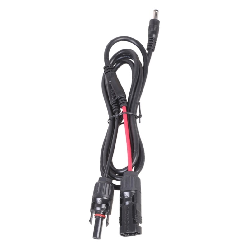 Solar Panel Adapter 5.5×2.1mm Extension Power Cable Connectors for Solar