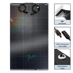 400 Watt 400W Solar Panel Kit with Solar Charge Controller 12V RV Boat Off Grid