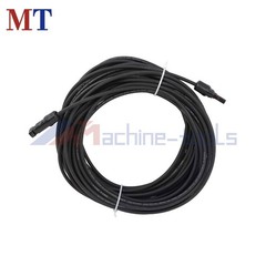 4mm² 20M Solar Extension Wire Red+Black with M4 Plug Kit
